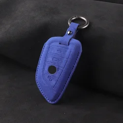 Sleek Protective Car Key Case Cover - Premium Design (Blue B)