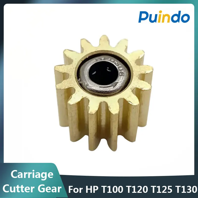 1X Nuovo Cq890-67091 Cq890-67108 Ingranaggio Taglierina Carrello Per Hp Designjet T120 T125 T130 T210 T520 T525 T530 T630 T650 T730 T830