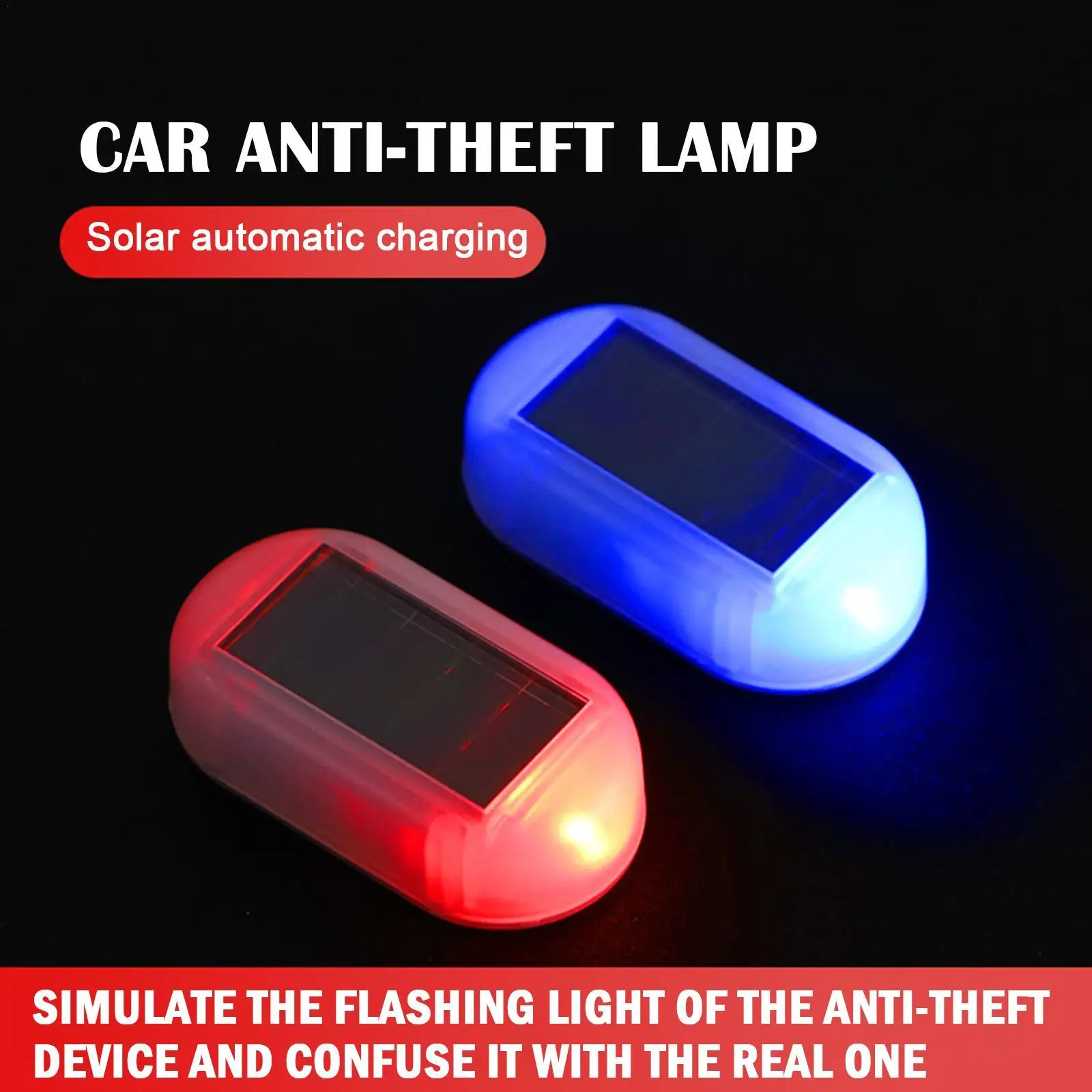 1x Strobe Signal Security System Universal Flash Warning Led Light