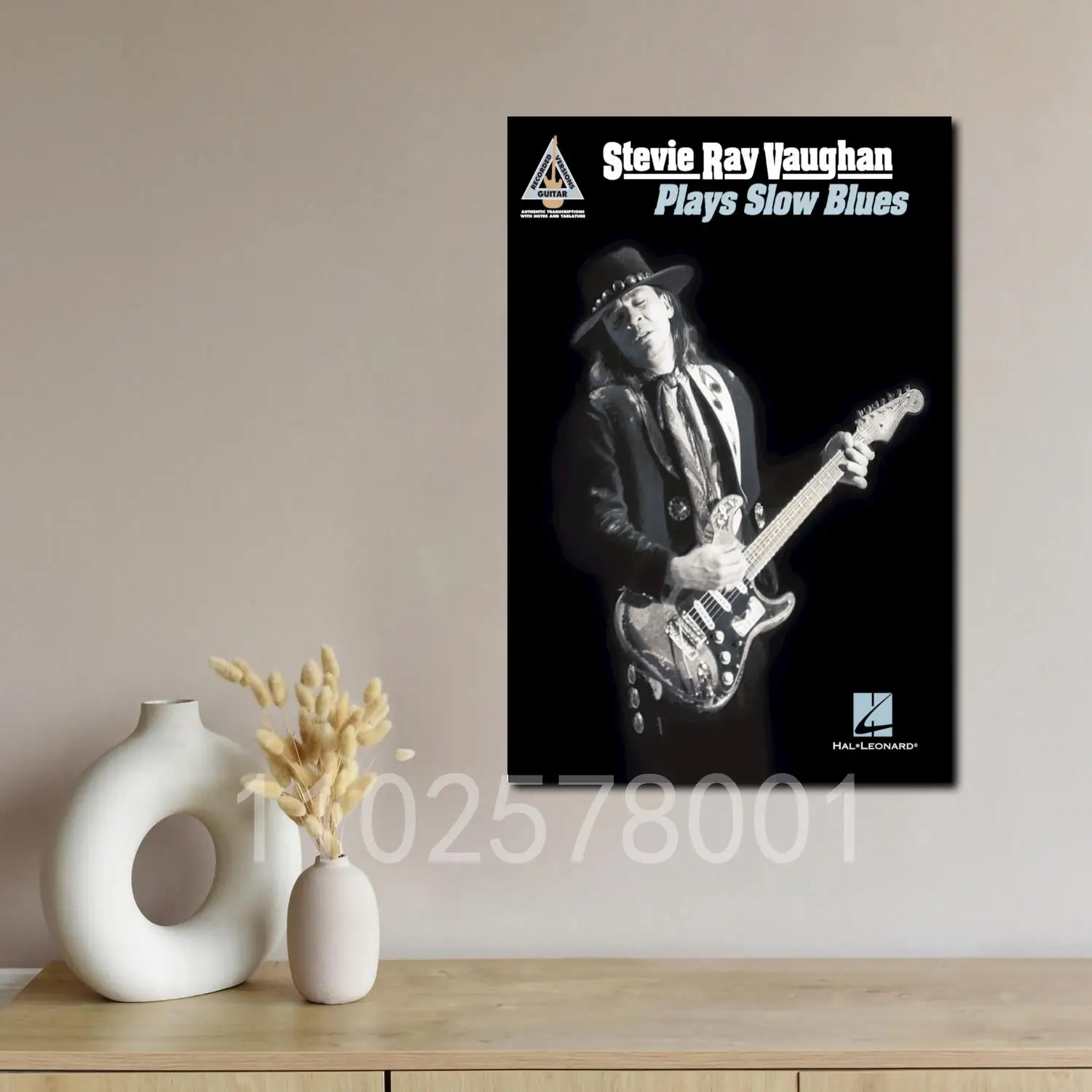Rudd Stevie Ray Vaughan - Poster da parete con stampa