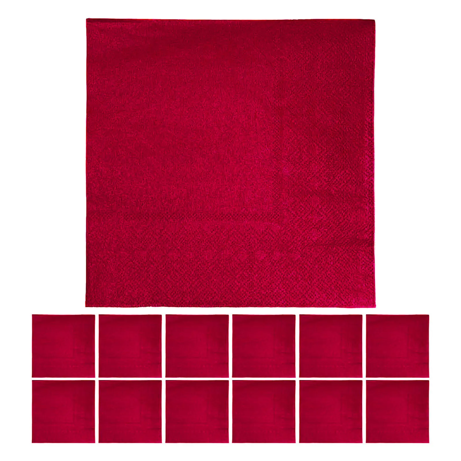 20 יחידות מפיות נייר בצבע בורגונדי 2 שכבות עבות וסופגניות לשימוש באוכל, חתונה, מסיבה או בחדר האמבטיה, מפיות מטבח חד פעמיות