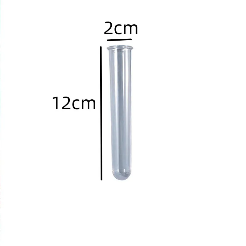 KASFDBMO Stampi in silicone per vasi idroponici per piante idroponiche stampi per provette stampi per terrario resina stampo in silicone per resina