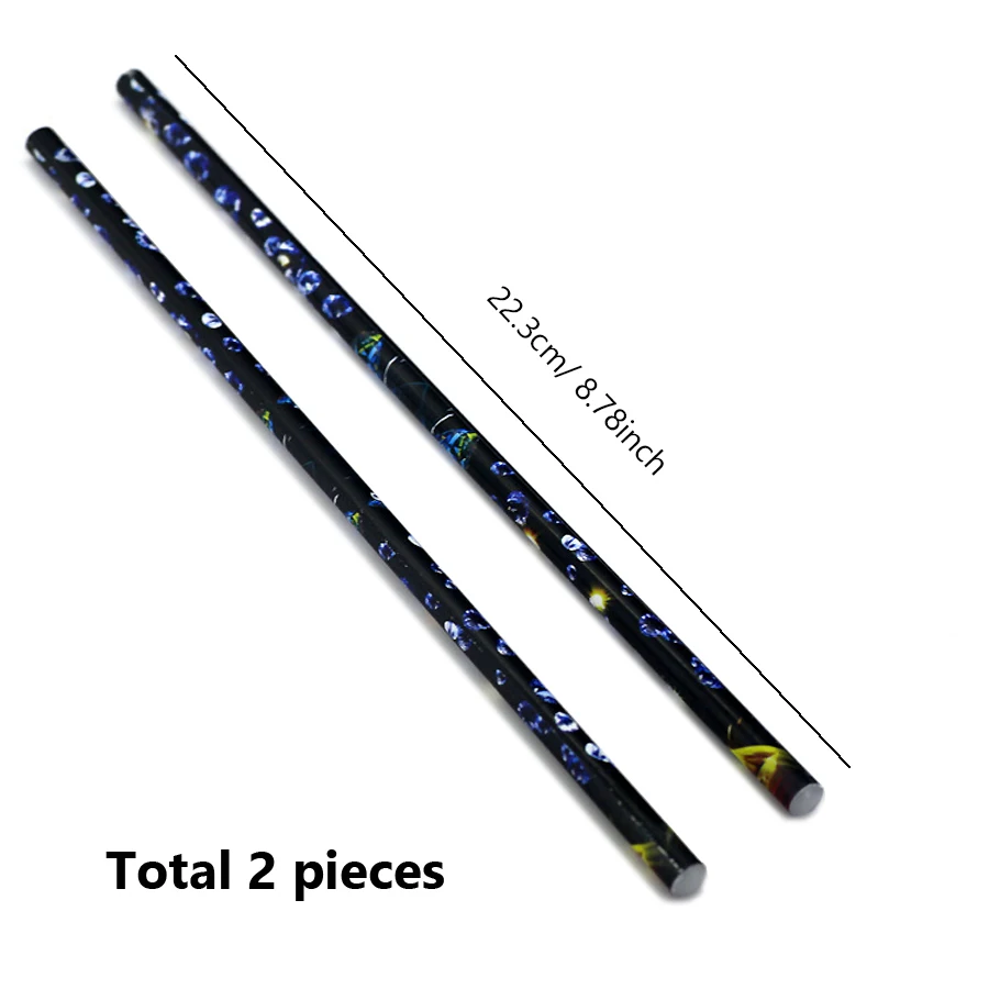 2Pcs Sticky Wax Rhinestone Picker for Nail Art, Dotting Wax Pen, Apply Gems and Crystal Pick Up Tool 5