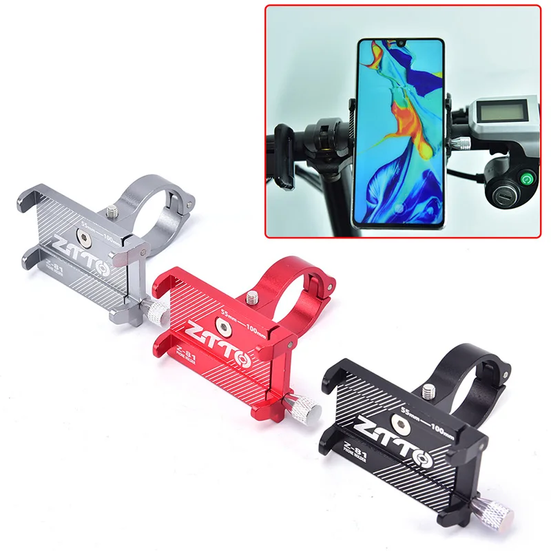 

1 Pc Bicycle Handlebar Aluminum Alloy Mobile Phone Holder Bracket GPS Holder