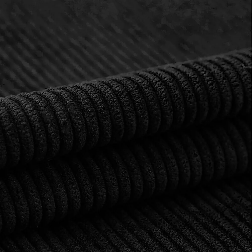 Corduroy Fabric Solid Color Stripe - 50x150cm for Sewing & Home Textiles