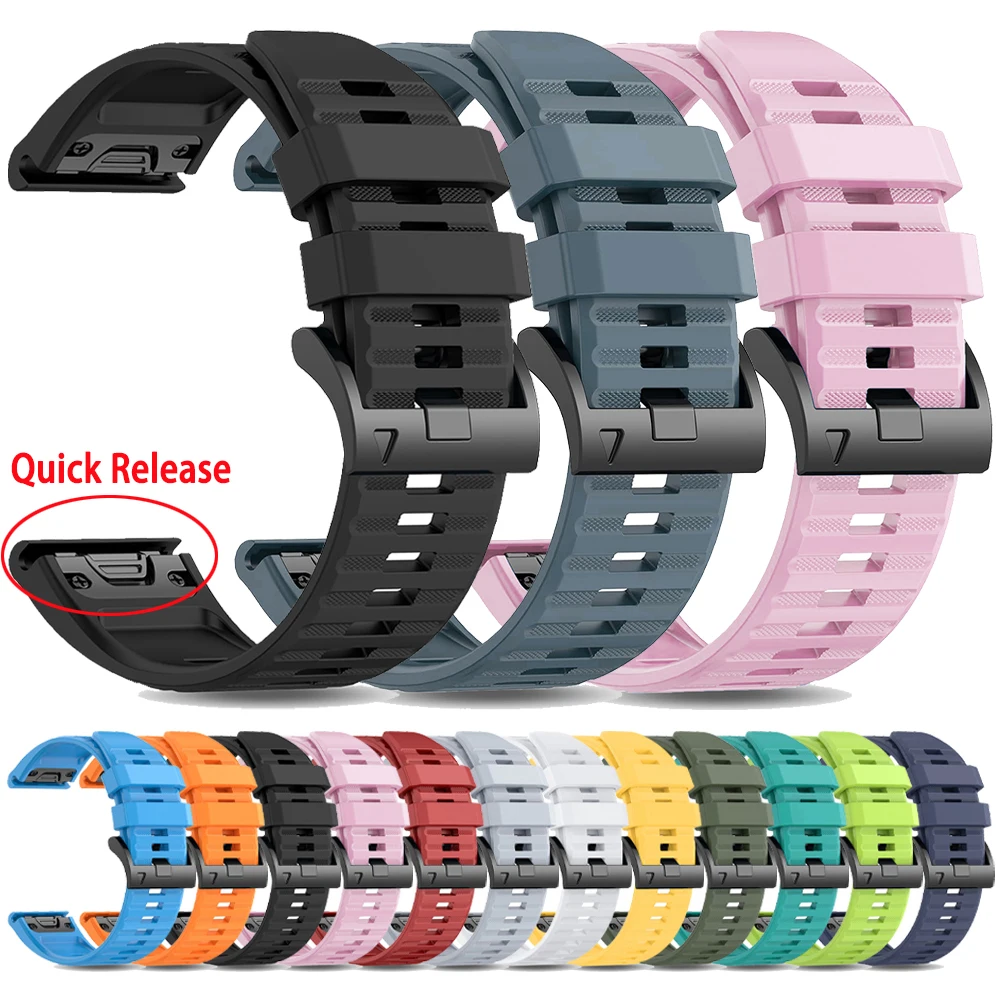 Premium QuickFit Silicone Strap for Smartwatches – Durable & Stylish Watchband Replacement