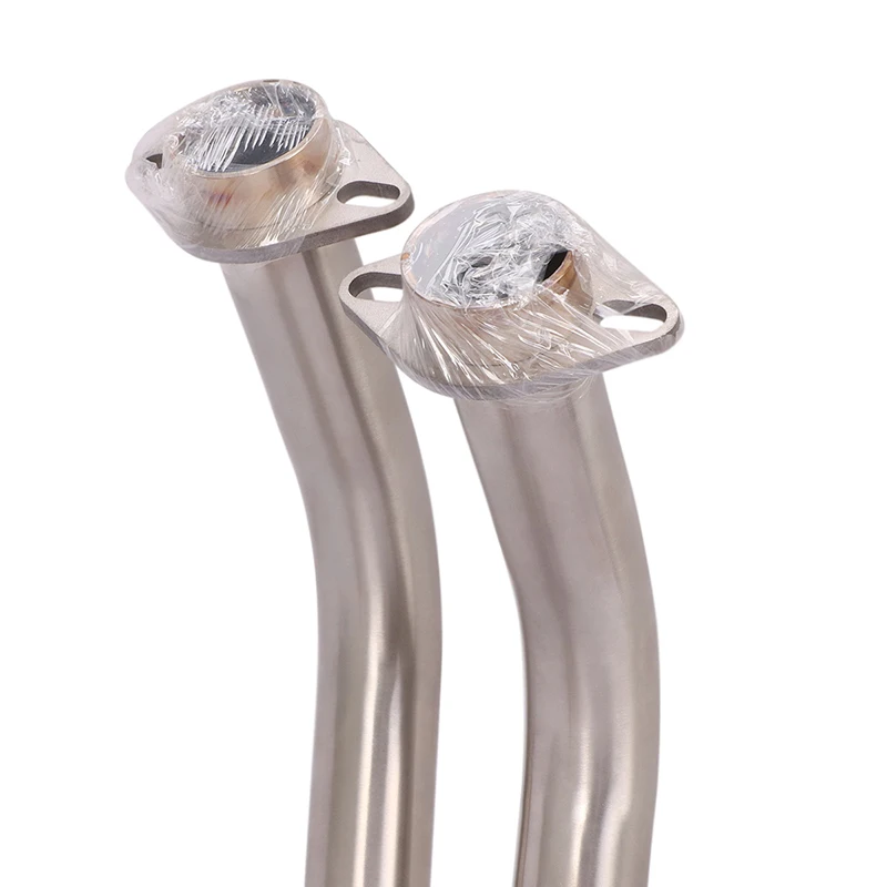 Slip On For Kawasaki Vulcan 650S S650 VN650 EN650 All Years Motorcycle Exhaust Front Link Escape Moto Modified Pipe Full System - Image 2