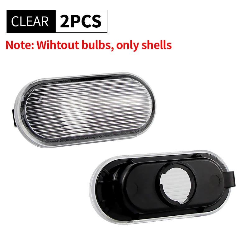 2PCS For VW Transporter T5/Multivan Caravelle Amarok Bora Golf3/4 Lupo Vento Dynamic LED Side Marker Signal Light Indicator Lamp