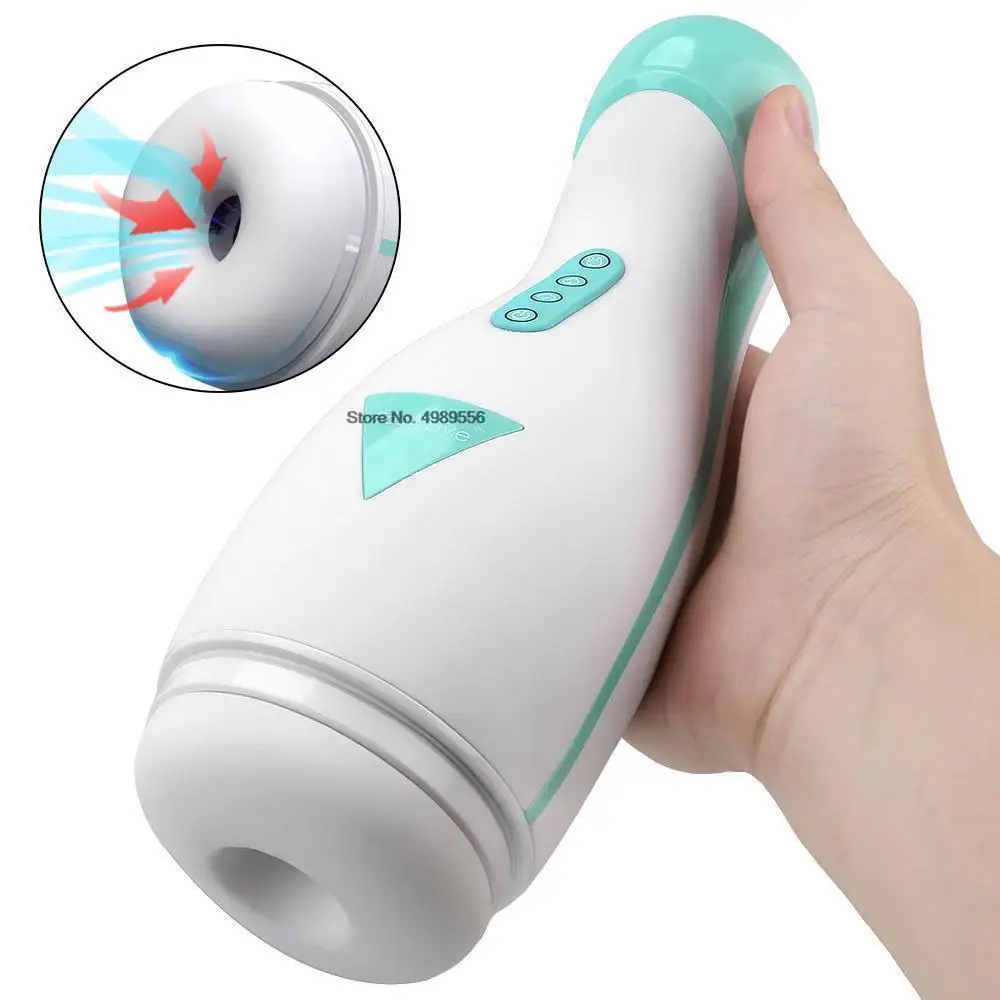 Masturbatore maschile automatico con calore e funzione aspirazione_voghion.com