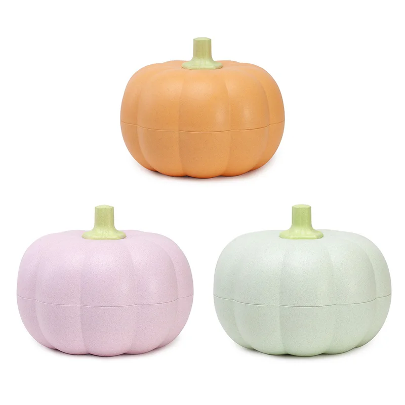 Helovīna ķirbju augļu šķīvis radošai viesistabai mājas konfekšu kaste uzkodu žāvētu augļu veikals uzglabāšanas konteiners mājsaimniecības galda dekors_voghion.com