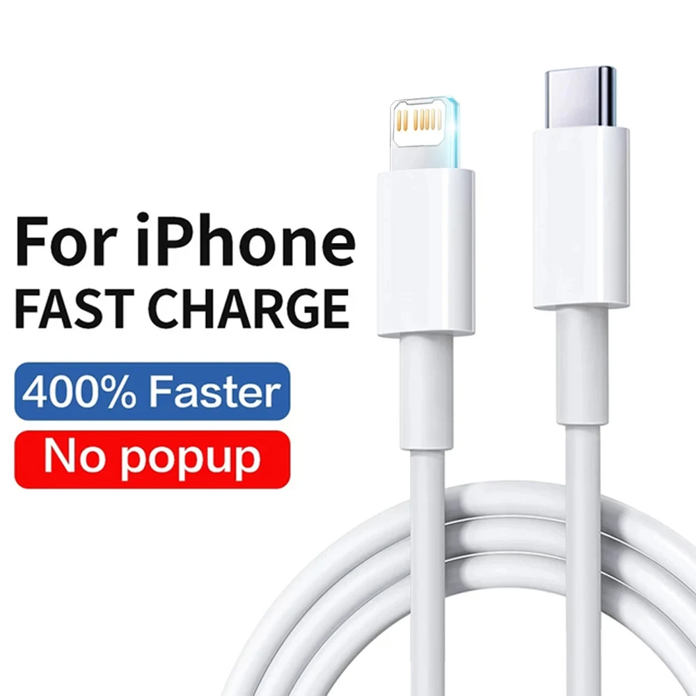 ตัวเลือกสินค้า สายชาร์จเร็ว PD 20W สำหรับ iPhone 14/13/12/11 Pro Max