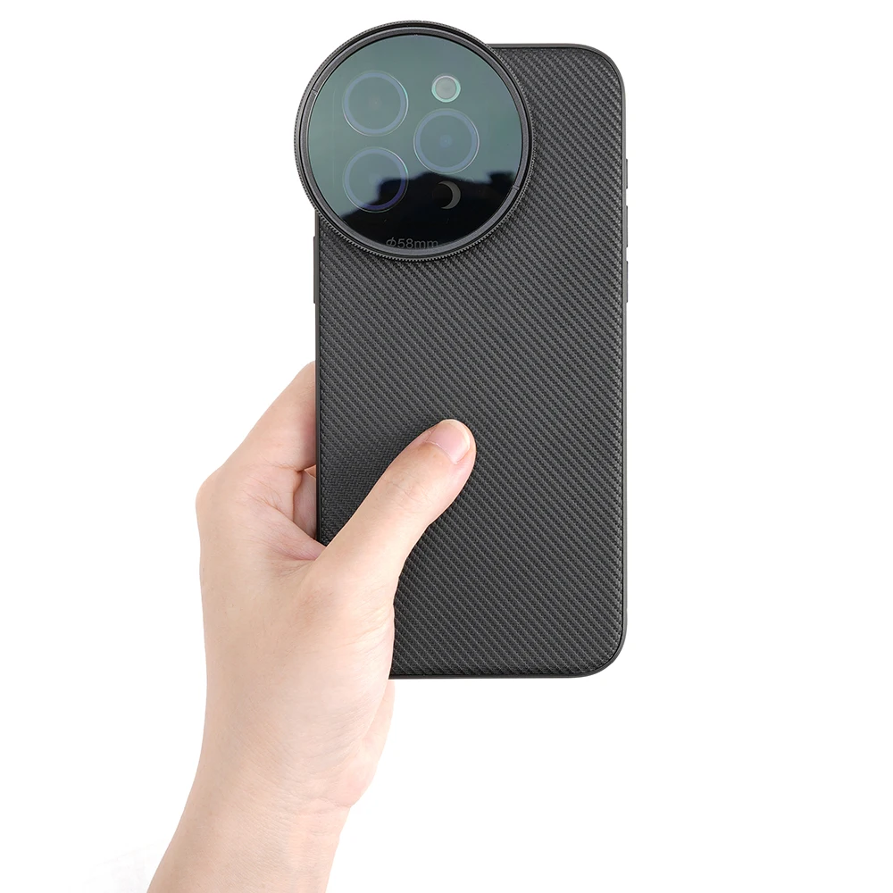 FOTGA Mobile Phone Case with 58mm Filter Adapter and Magsafe Compatibility