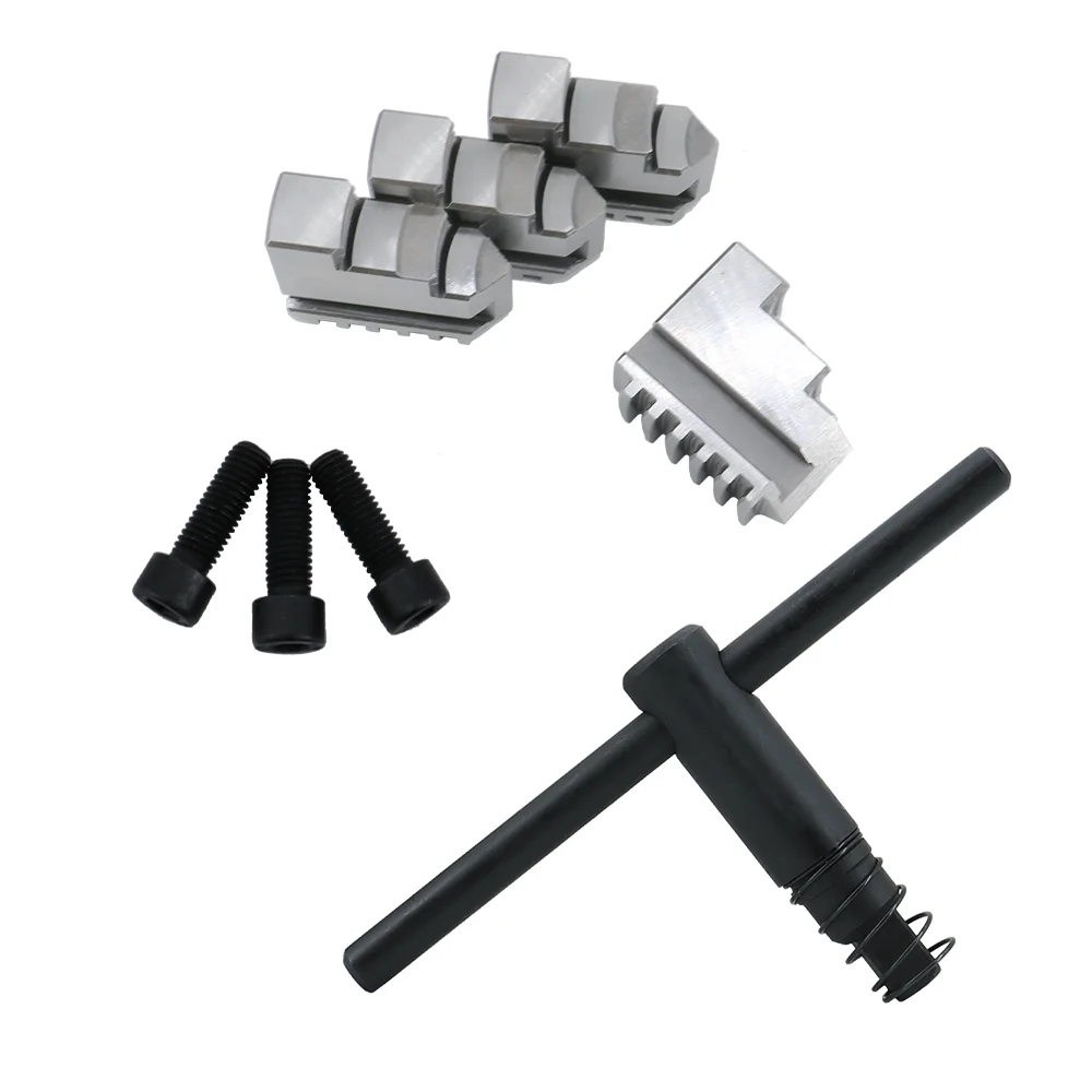 4 Jaw Lathe Chuck 250mm Self-Centering Manual Mounting Bolts For Grinding Milling Lathe Machines
