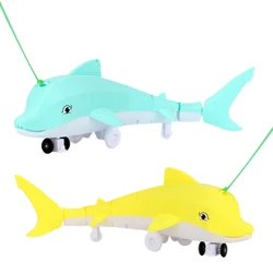Electric Children's Toy Leash Dolphin Small Toy Light Music Toy Light And Music Universal Toy Fun Children's Toy