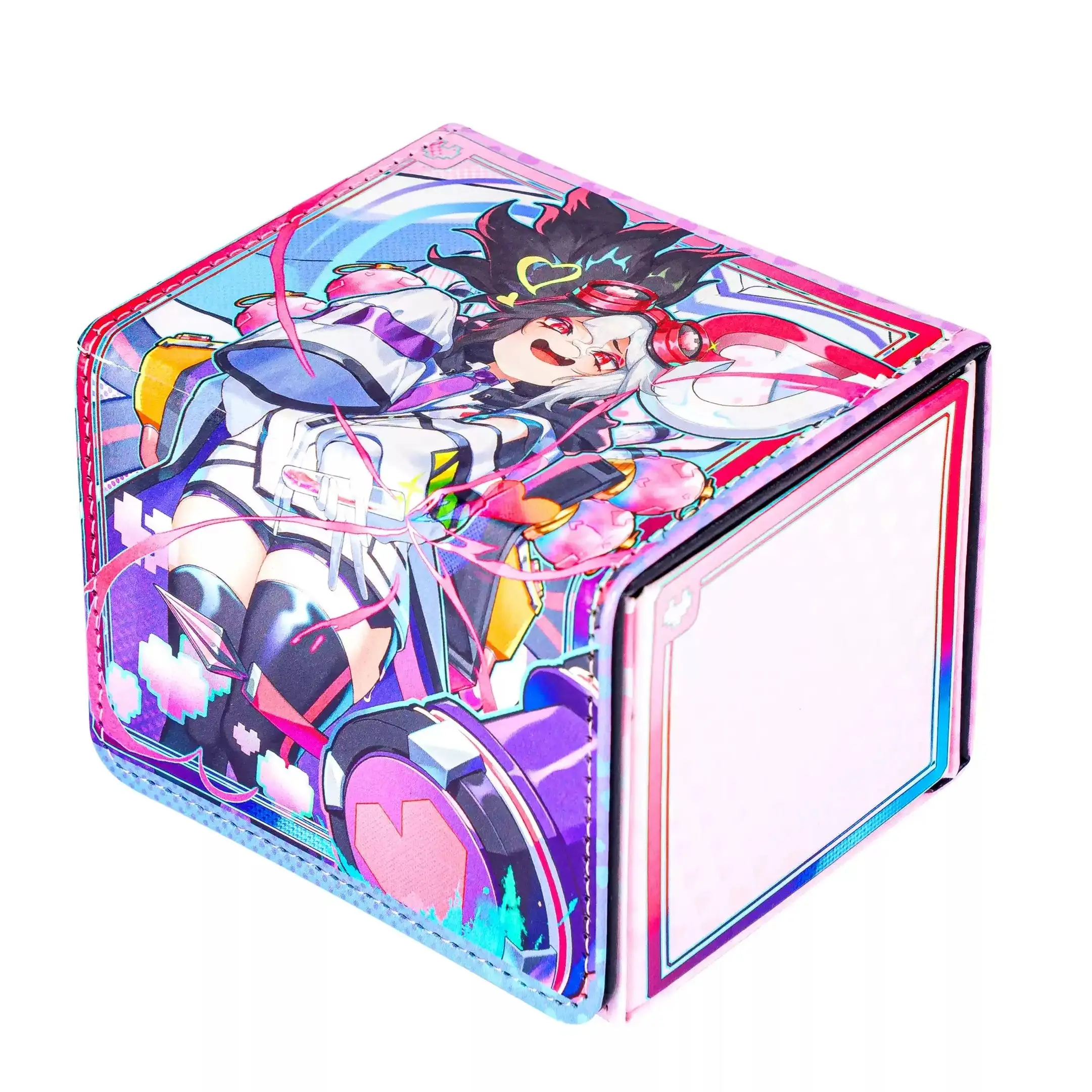 Yugioh Vanquish Soul Dr. Mad Love Deck Box TCG OCG Premium Pu Leather Deck  Box