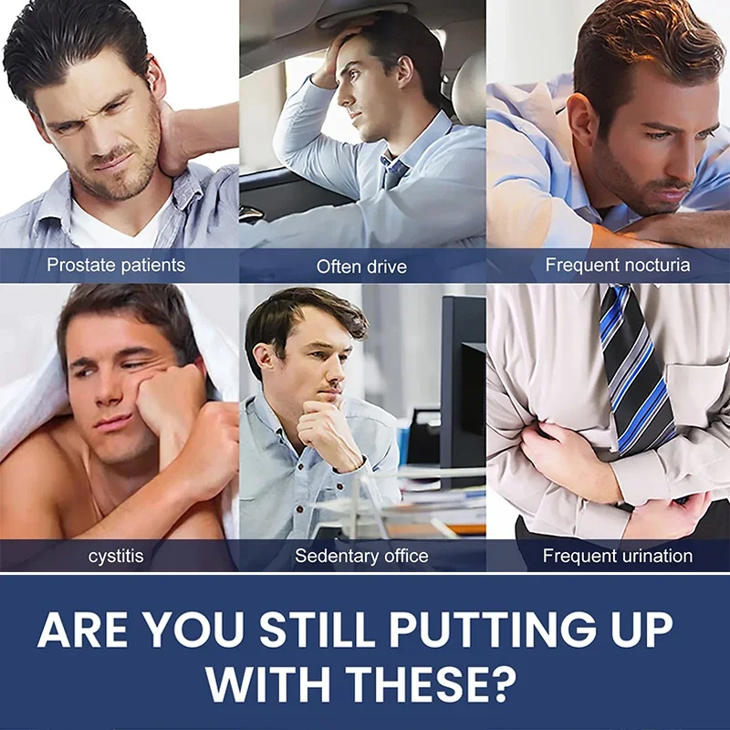 Prostatic Prostate Therapy Gel 5Pcs for Male Frequent Prostatitis Urination Urgency Urethritis Treatment Hyperplasia Medicine