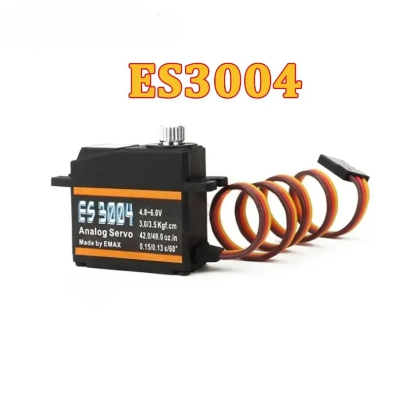 1pcs for EMAX ES3004 20g 3.5kg 0.13sec 23T Metal Gear Analog Servo For RC Airplane ES3104 upgrade 2