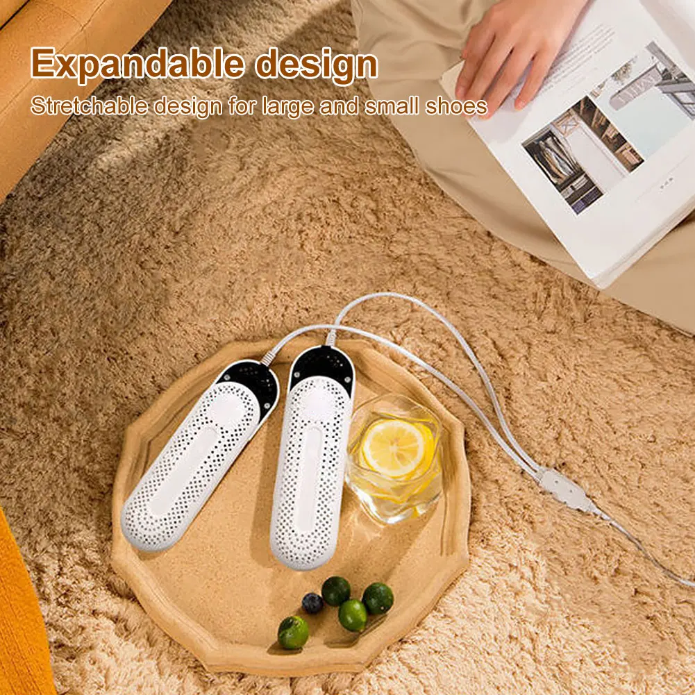 Shoes Dryer Shoe Dryer Heater Portable Electric Shoe Drying Machine Timing/Telescopic/Purple Light Compact for Home Shoes Socks 4