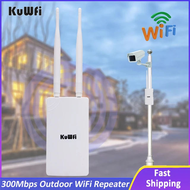Ripetitore WiFi esterno da 300Mbps 2.4GHz Extender WIFI amplificatore wi-fi  per interni ad ampia Area con antenne omnidirezionali a 360 gradi -  AliExpress