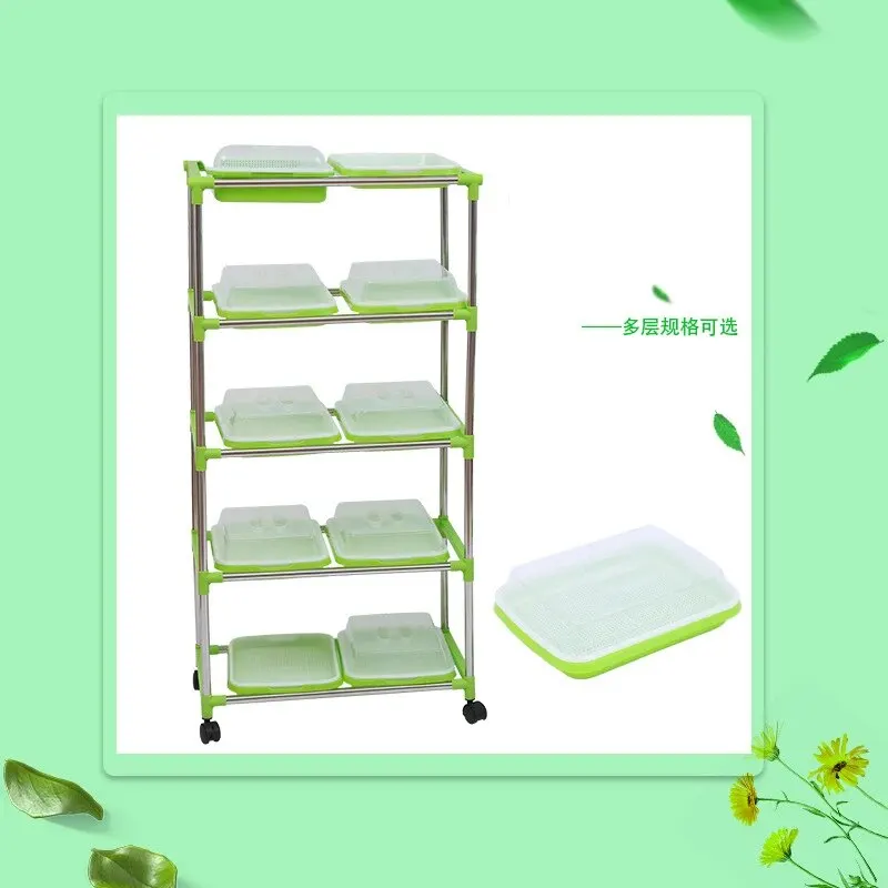 Pet Grass Soilless Hydroponic Bean Seedling Tray 1pc Home Garden Balcony Portable Soilless Cultivation Tray Home Sprout Seedlin seed starter tray,seedling tray,sprout growing kit,hydroponic garden kit,hydroponics growing kit,hydroponic plant kits