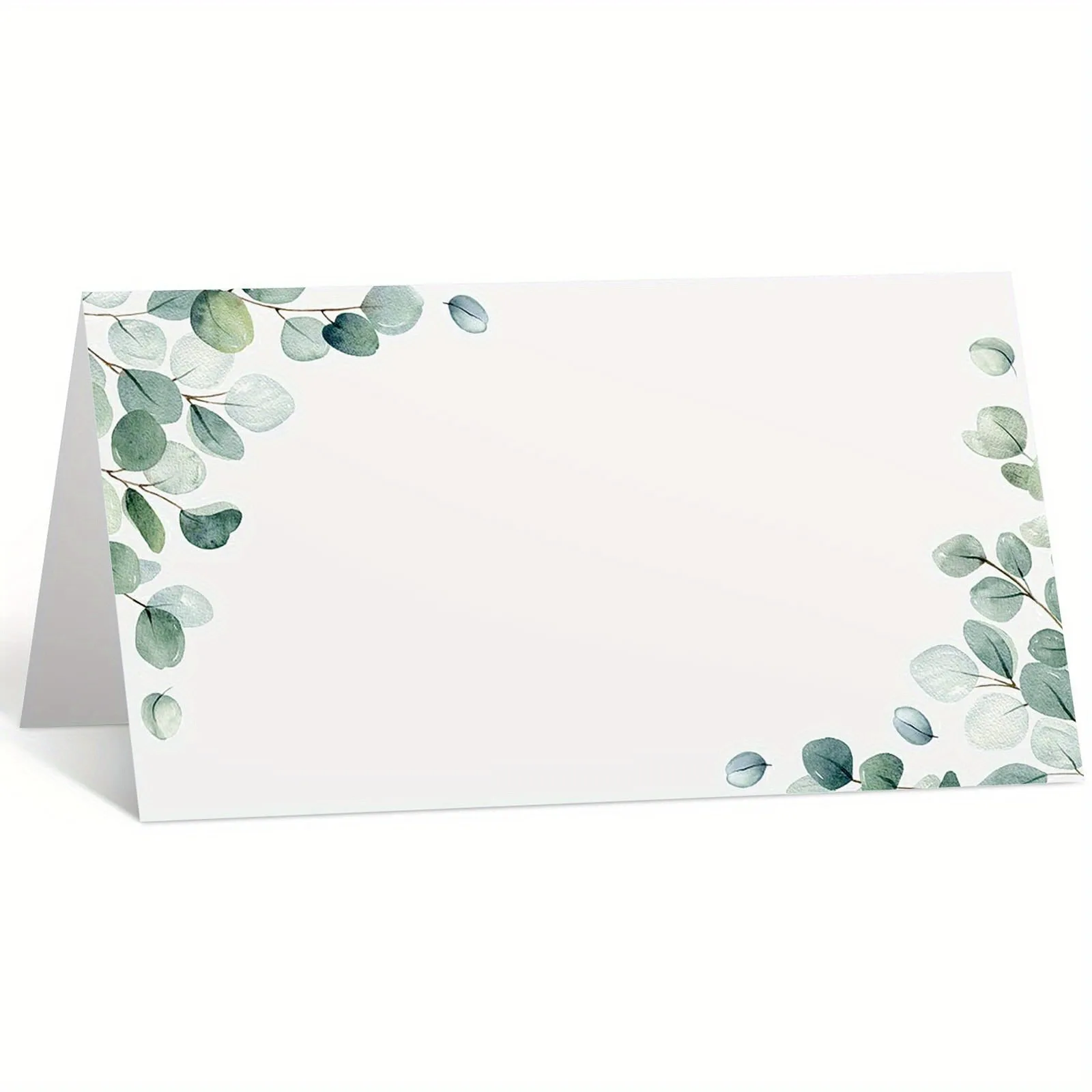 Place Cards 30/50/100pcs Simple Fresh Plant for Wedding Seating Number Table Name for place cards