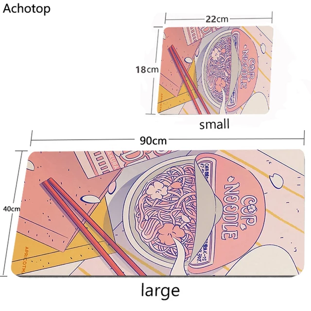 Pink Anime Mouse Pad Gamer Cute Kawaii XXL Gaming Mousepad Rubber Otaku Locking Edge 900X400MM Laptop Notebook Keyboard Desk Mat CN00263 CUTE (9)