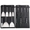 7pcs Stainless Steel Putty Knife Set with Durable Storage Bag - Perfect for Drywall, Paint Scraping & Wall Repair 1