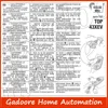 Gadoore TOP432 EV EE NA 433MHz Remote Garage Door Opener Compatible with TOP432 Came TOP342 - Replacement Transmitter 4