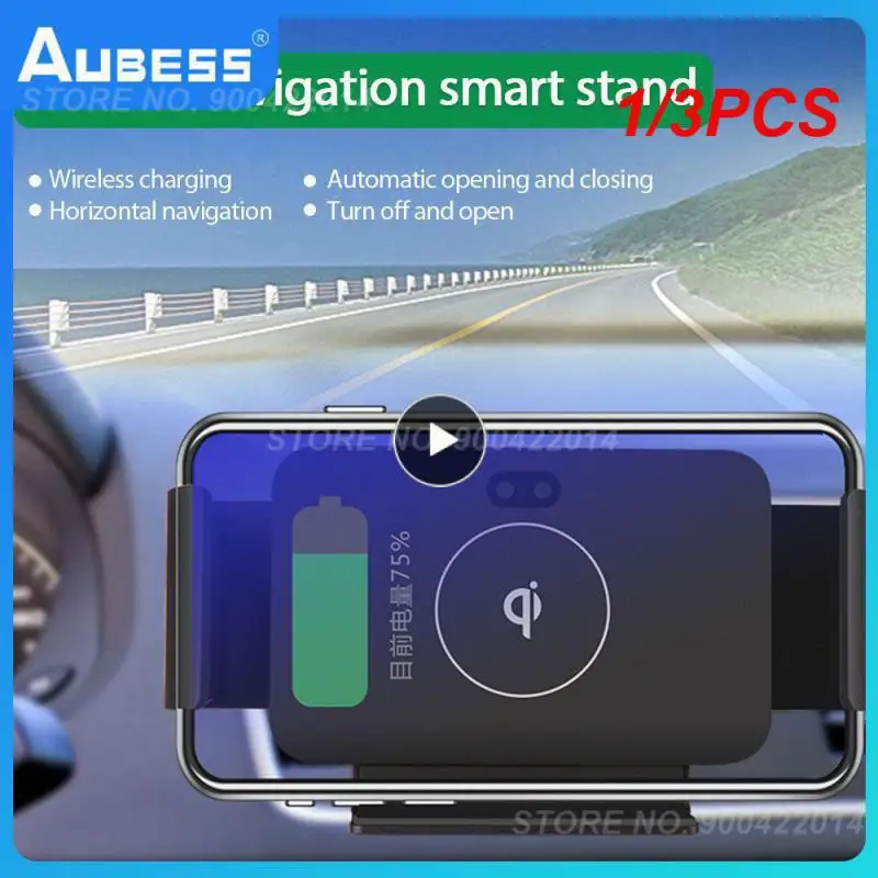 

1/3 шт., автомобильное беспроводное зарядное устройство с двойной катушкой