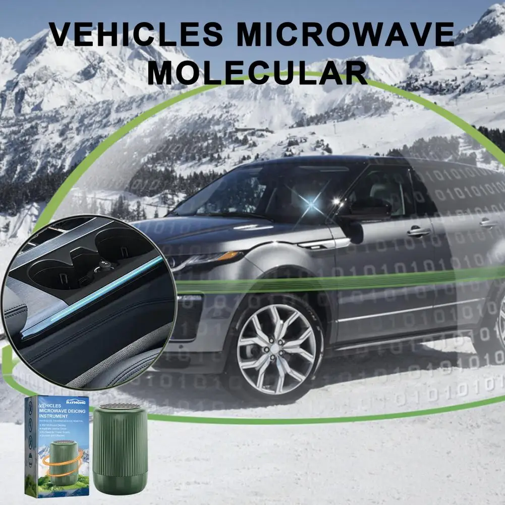 Vehicles Microwave Molecular Efficient Deicing Instrument Car Front Windshield Defroster Deicer Auto Heater Interior
