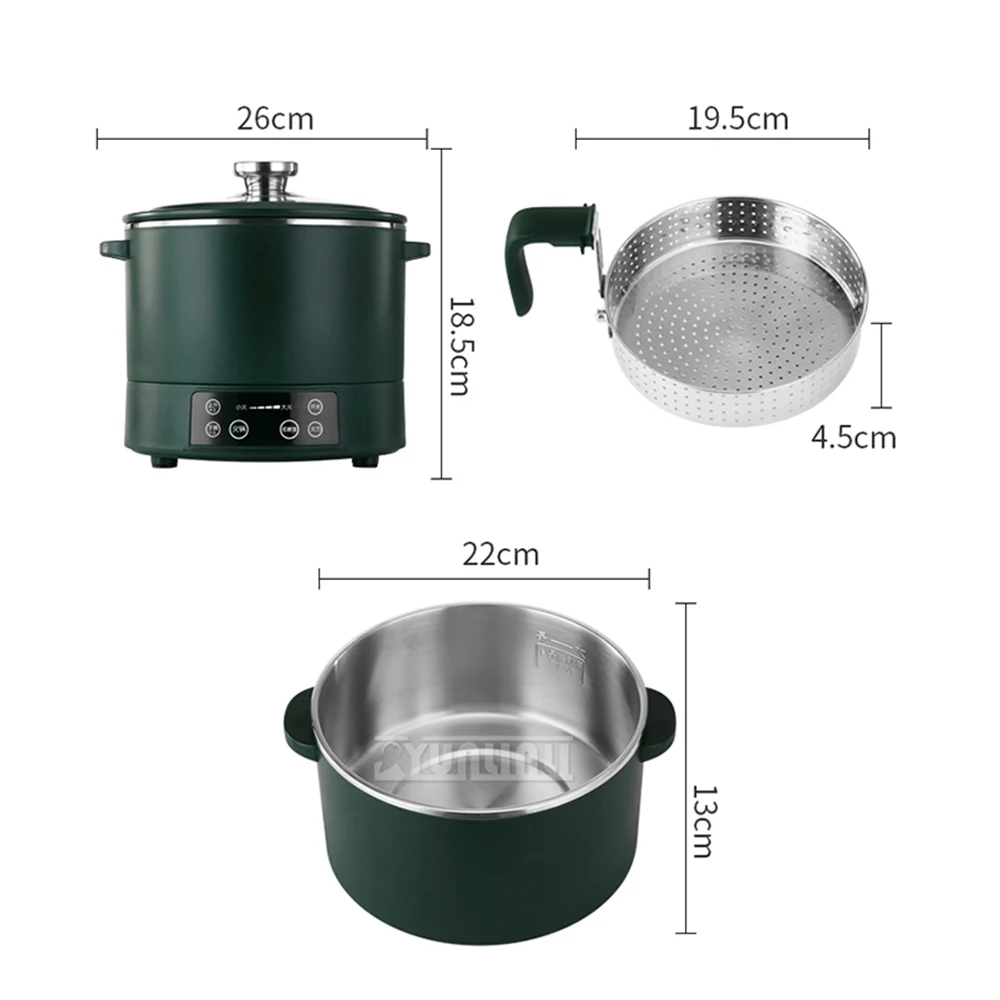 Lifting Electric Hot Pot Household Intelligent Low Sugar Rice Cooker Multi-Purpose Cooking Pot 6