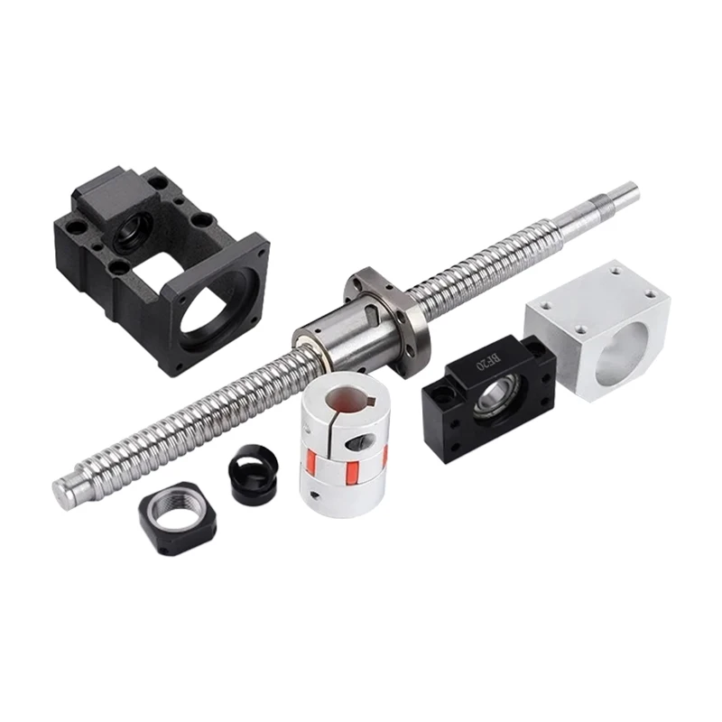 RM 25mm BallScrew SFU2505 ball screw 200mm-1150mm BF20+C7 HM20-80