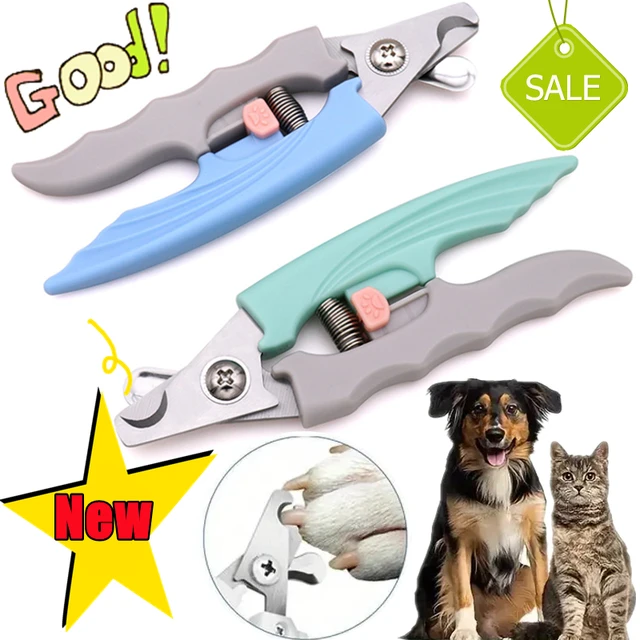 New Professional Pet Nail Clipper with Safety Guard Stainless Steel Scissors Cat Dog for Claw Care Grooming Supplies Size Fits New Professional Pet Nail Clipper with Safety Guard Stainless Steel Scissors Cat Dog for Claw Care Grooming Supplies Size Fits