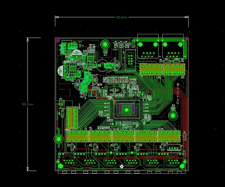 산업용 이더넷 스위치 모듈, 비관리 PCBA 보드, OEM 자동 감지 포트, PCBA 보드, OEM 마더보드, 5 포트, 10 mbps, 100 mbps, 1000mbps