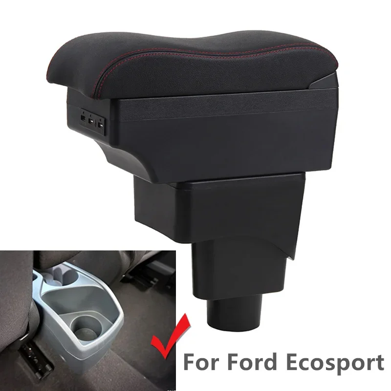 CarArmrestBoxforFordEcosport20132014201520162017LeatherArm