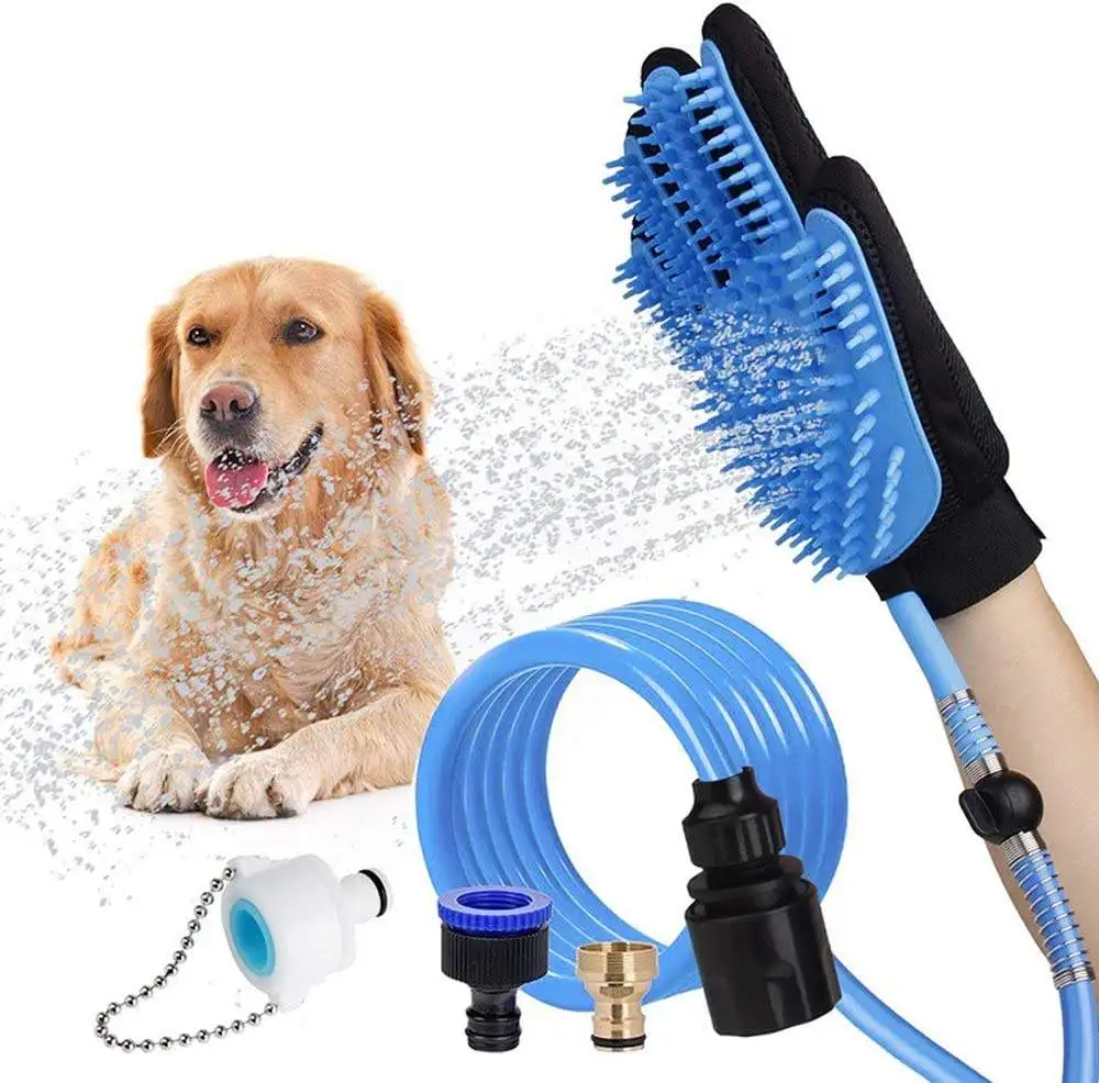 

Amazon Hot Sale Five Finger Pet Grooming Tools Pet Washing Grooming Tools