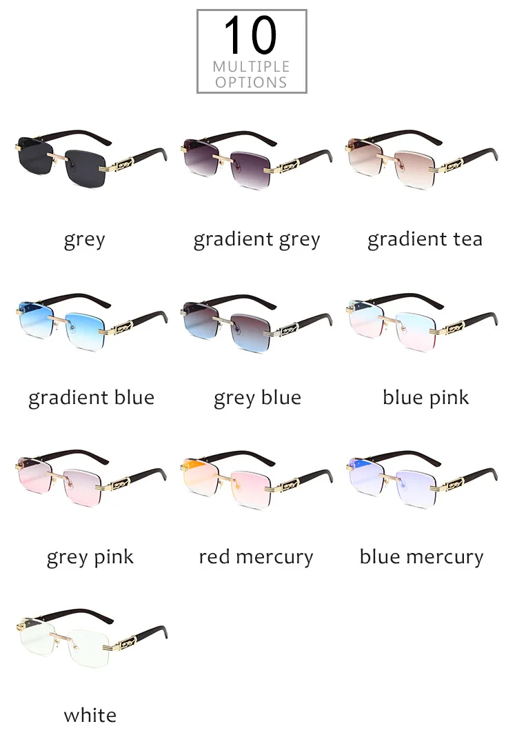 Diamond Cut Edge Sunglasses Vintage Men's Sunglasses Wood Style_voghion.com