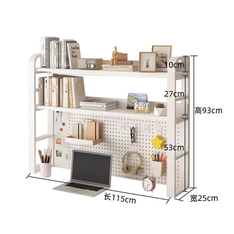 Simplicity Design Bookrack Multilayer Strong Metal Bedroom Magazine Bookshelf Office Estante Para Libros Home Furniture LVBK