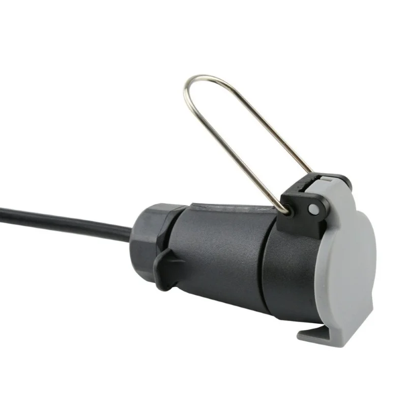 Aramox Adattatore Prolunga Per Rimorchio, Da Presa 13 Pin A Doppia Presa 7 Pin (12N/12S), 12V, Stile UE, Plug And Play - 2