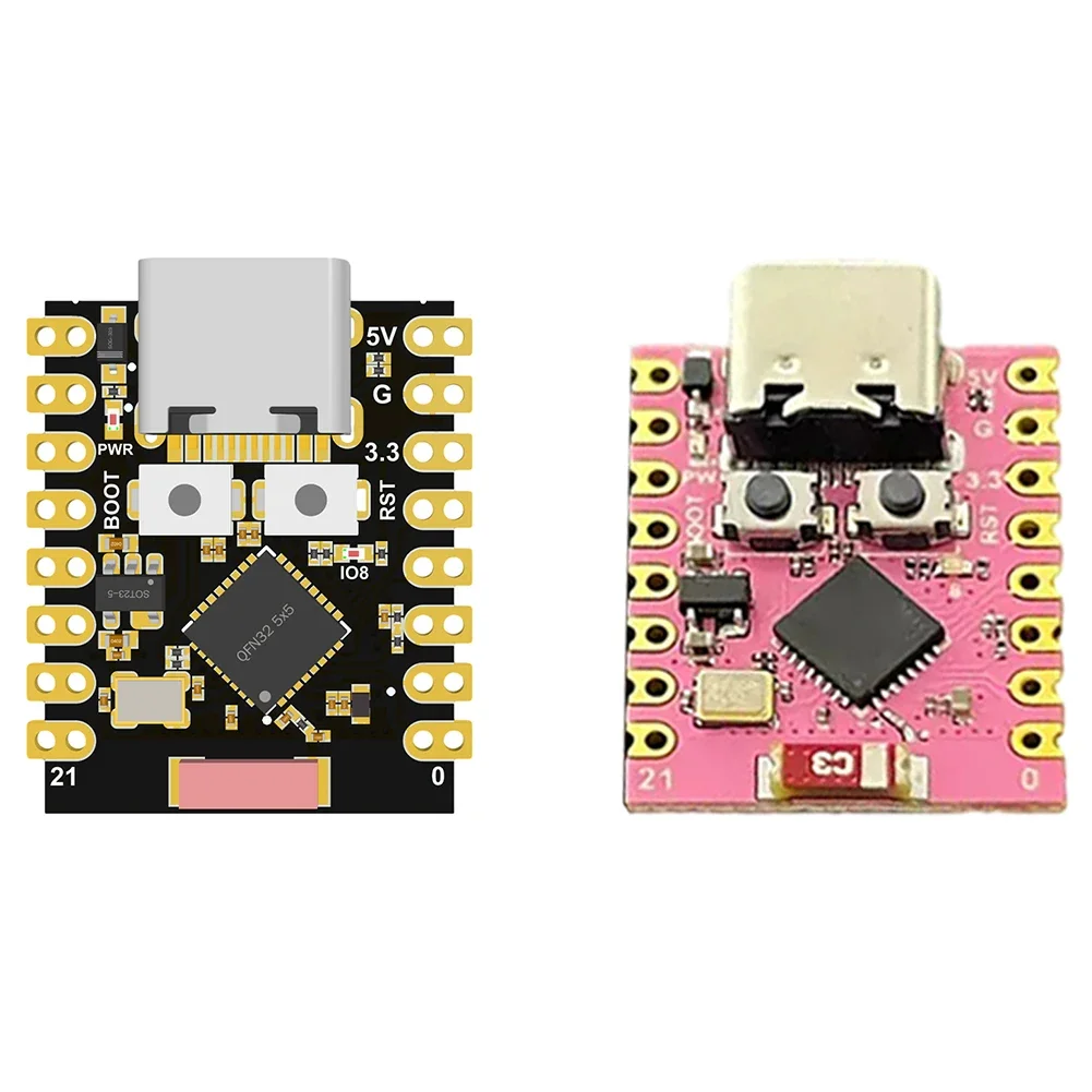 ESP32-C3 개발 보드 ESP32 SuperMini 개발 보드 WiFi 블루투스 무선 개발 보드 3.3-6V 전원 공급 장치 저전력