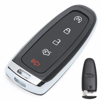 Keyforkess 315MHz ID46 PCF7953 5 5 pulsanti Smart Remote Key Fob per Ford Edge Escape Expedition c-max Taurus Flex Focus - KEYECU 315MHz ID46 PCF7953 5 5 pulsanti Smart Remote Key Fob per Ford Edge Escape