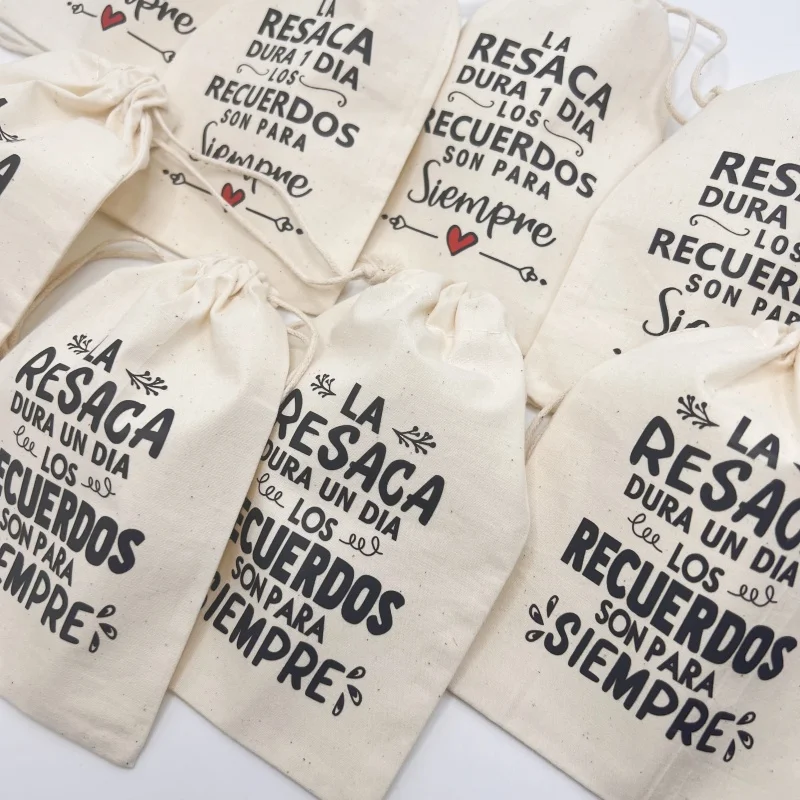Spain Hangover Bag 10pcs Personalized Wedding Gift Single Pie Recovery Kit Anti Resaca