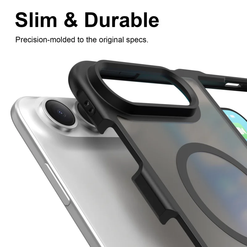 Luxury Frosted Magnetic Phone Case - Ultra Thin Matte Skin Feel Shockproof Cover