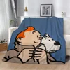 Blanket Bed Throw Blanket Fluffy Adventures of TintinS Microfiber Bedding Decorative Blankets for Sofa Home Interior Beach Towel 2
