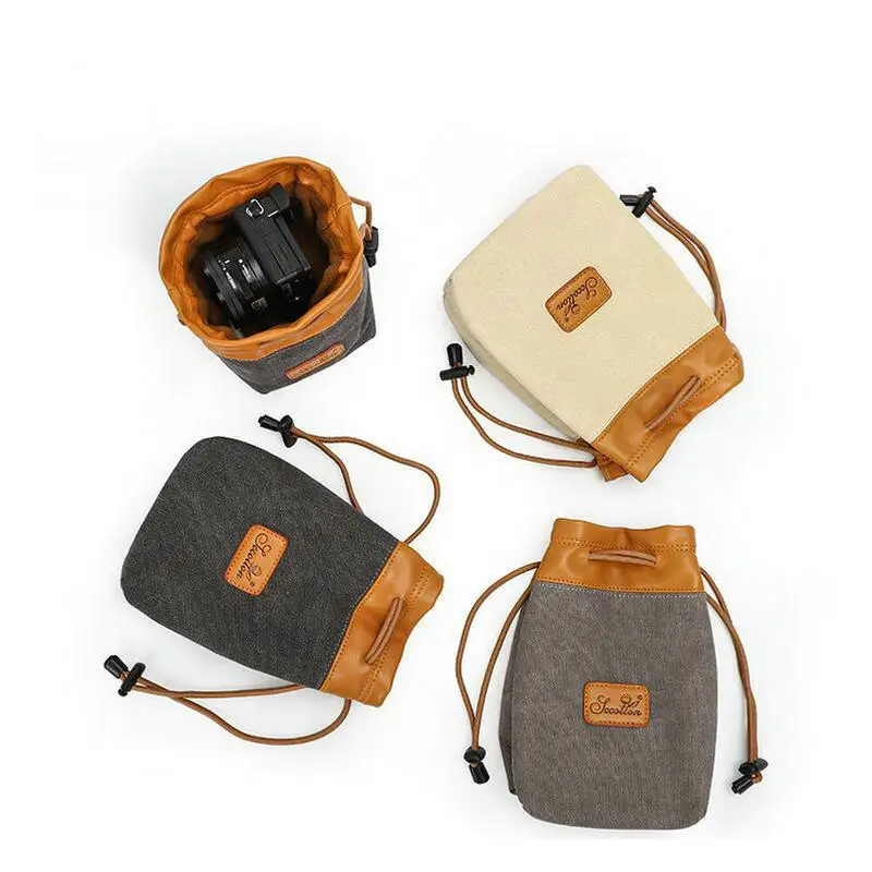 Nuova Borsa Per Fotocamera Borsa Digitale Borsa Per Obiettivo Borsa A Tracolla Per Fotocamera Traspirante Antiurto Per Nikon Canon Sony Fuji Leica Pen