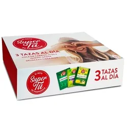 Plan SuperTú Pompadour: Cola de Caballo Plus 3, Quema- grasa, Delgaxan Fibra Plus Raíz Inicio INFUSIONES 422022