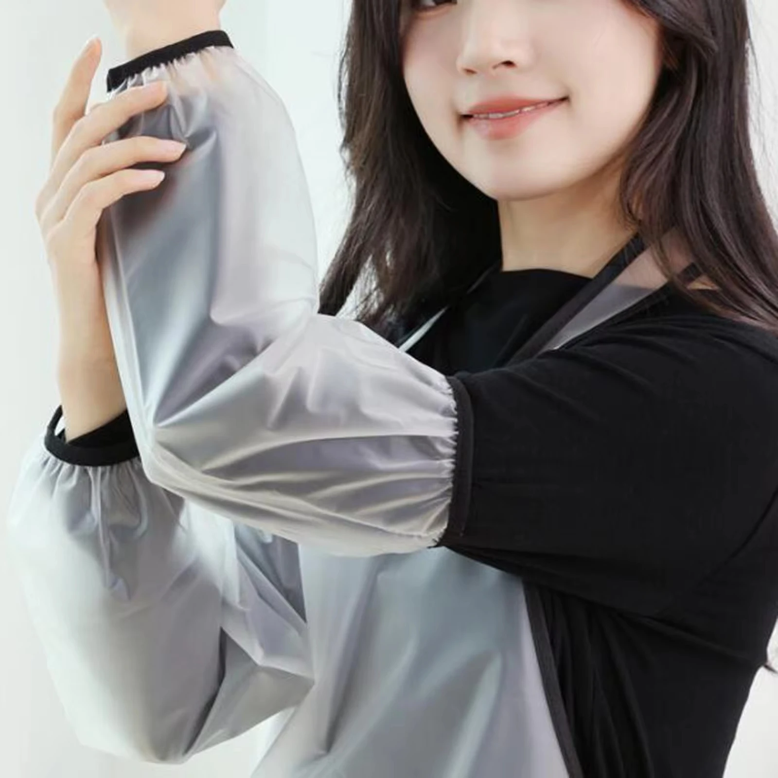 Waterproof TPU Anti-Dirty Cleaning Arm Sleeves for Kitchen and Housework