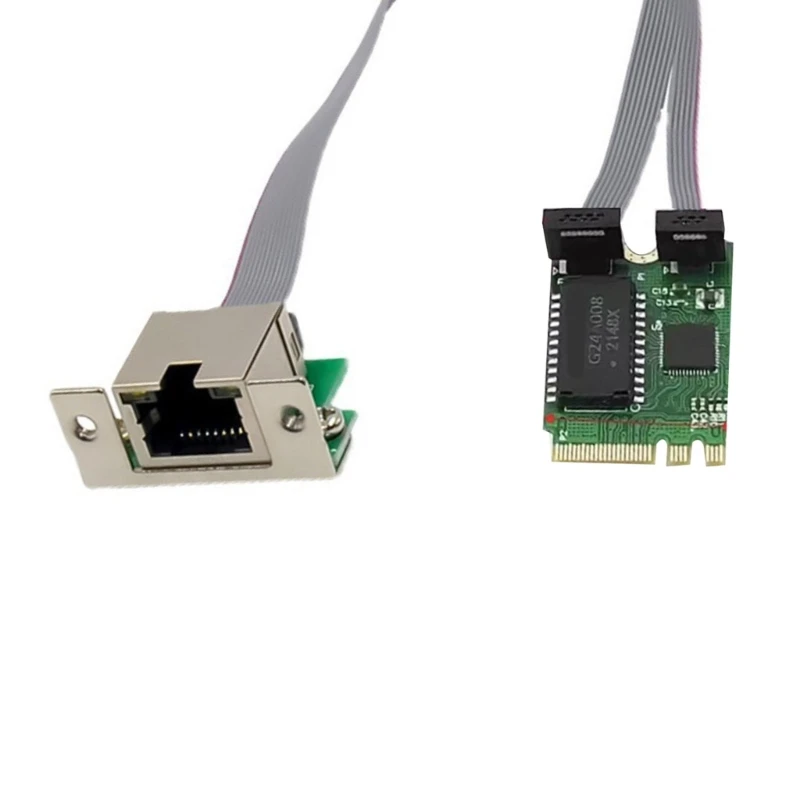 

Однопортовая карта RJ45 PCIE M.2 A+E к однопортовой сетевой карте 1000M, быстрая интернет-карта 1000 Мбит/с