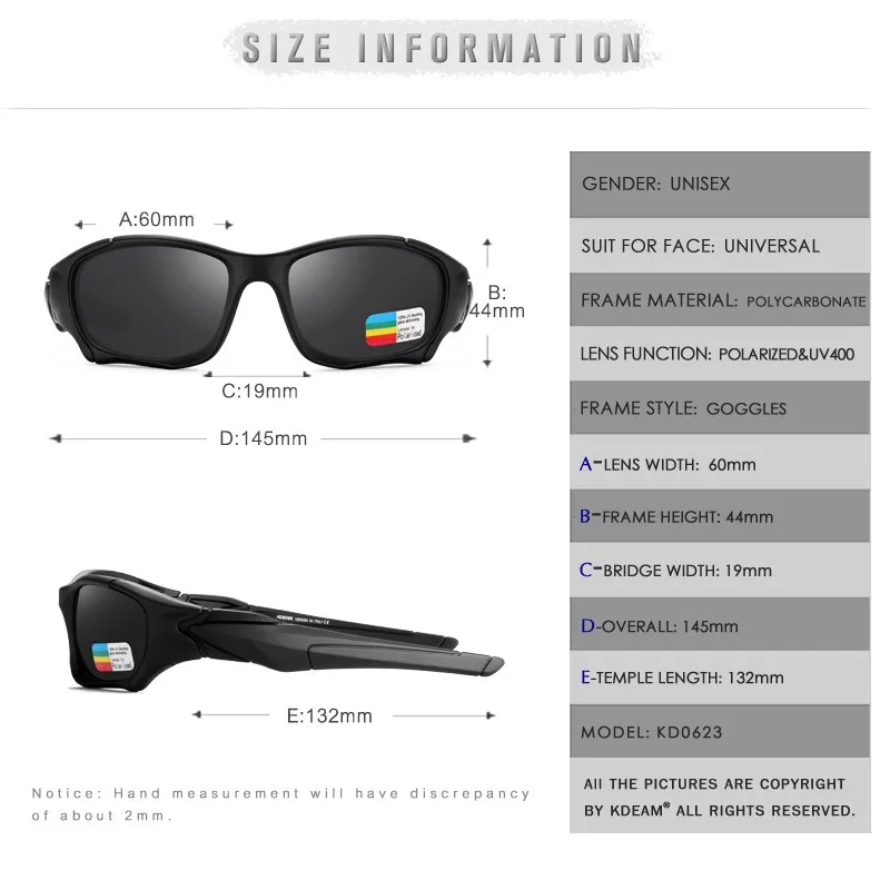 U400 Polarized Sunglasses Men's Driving Shades Male Sun Glasses Vintage Outdoors Driving Travel Fishing Classic Goggle_voghion.com