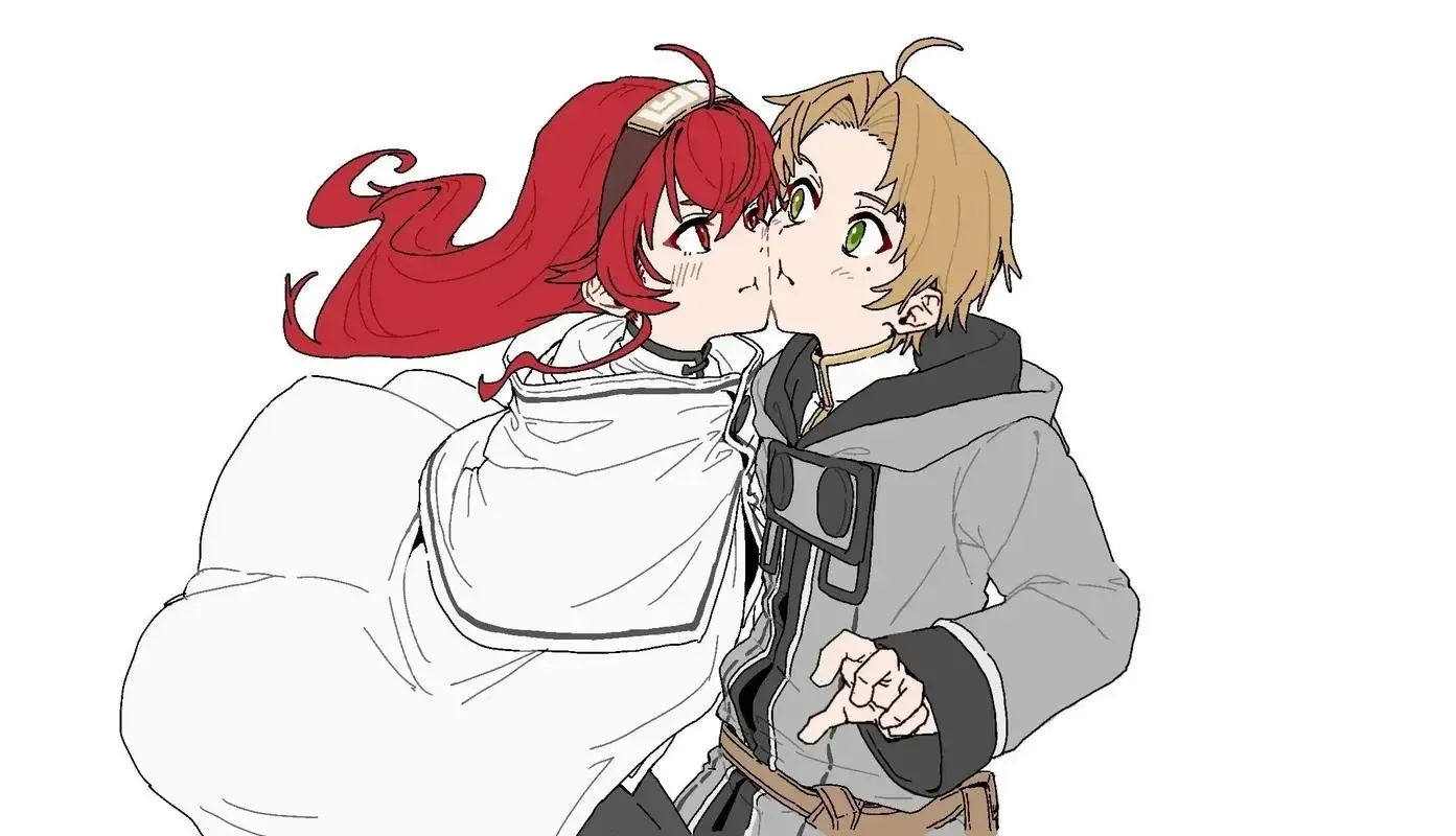 Rudeus Greyrat Dead End Cosplay Set – Mushoku Tensei Costume with Wig & Cloak